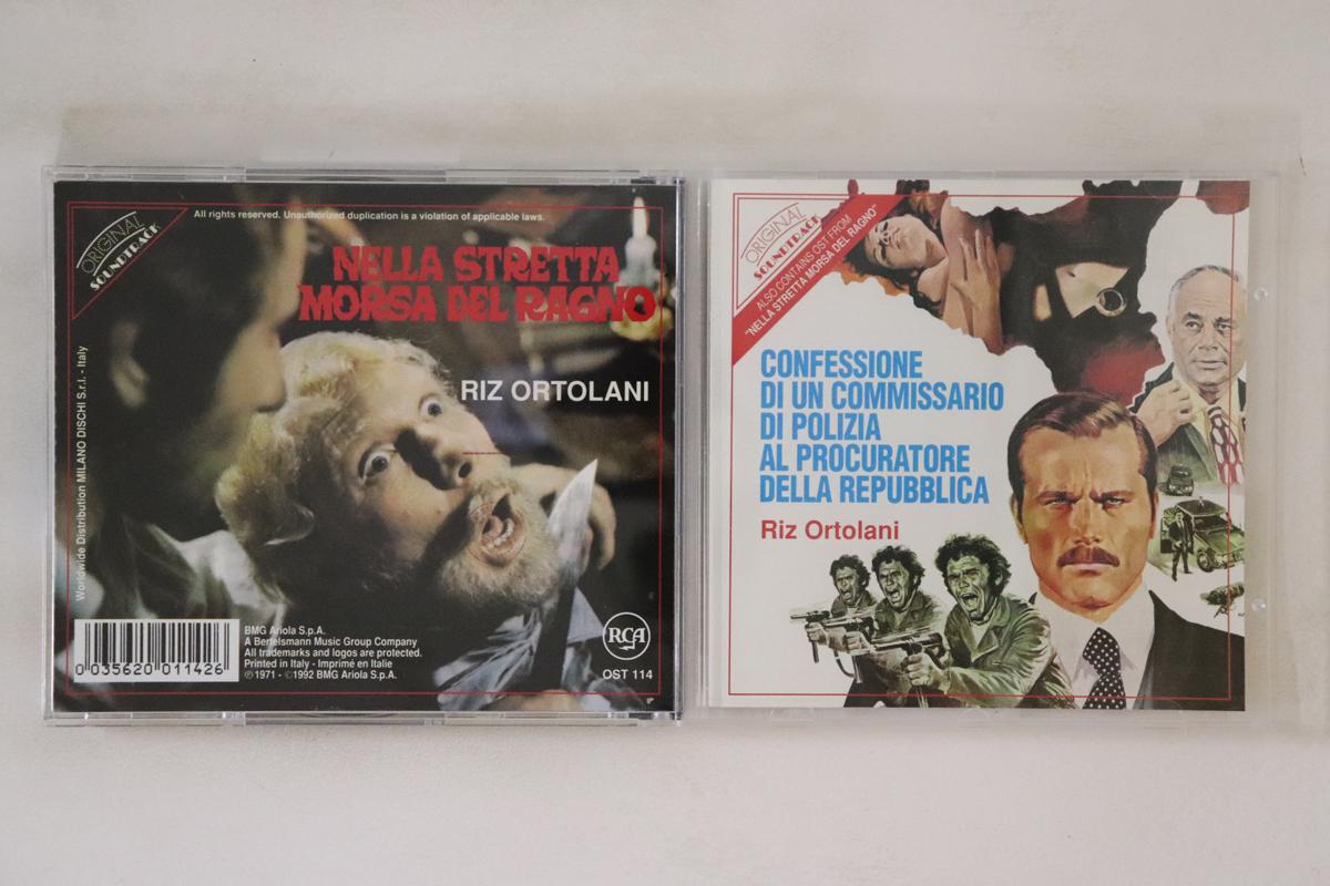 CD OST RIZ ORTOLANI Confessione Di Un Commissari Nell OST114 RCA 1992 Italy Soundtracks Musicals Used
CD OST RIZ ORTOLANI Confessione Di Un Commissari Nell OST114 RCA 1992 Italy Soundtracks Musicals Used