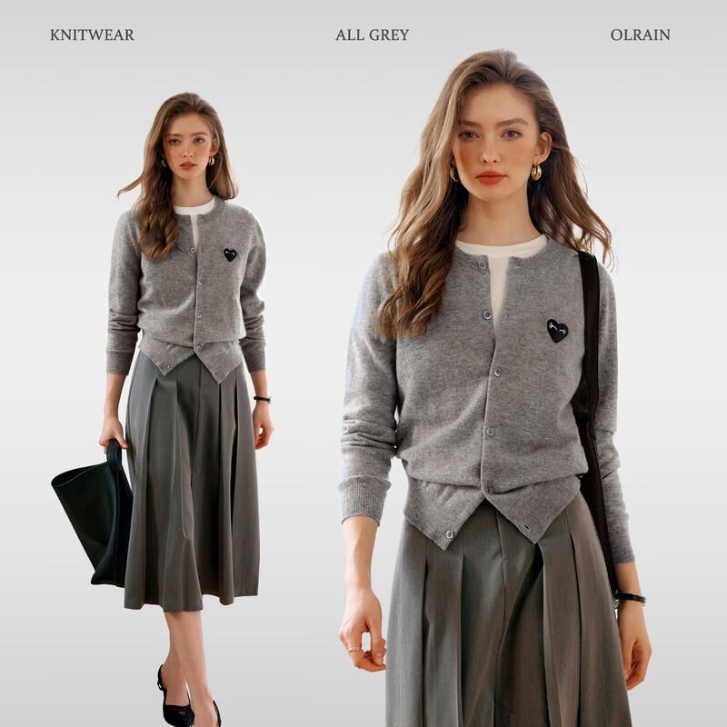 Кардиган вязаный с аппликацией в виде сердца во французском стиле Olrain M
Кардиган вязаный с аппликацией в виде сердца во французском стиле Olrain M