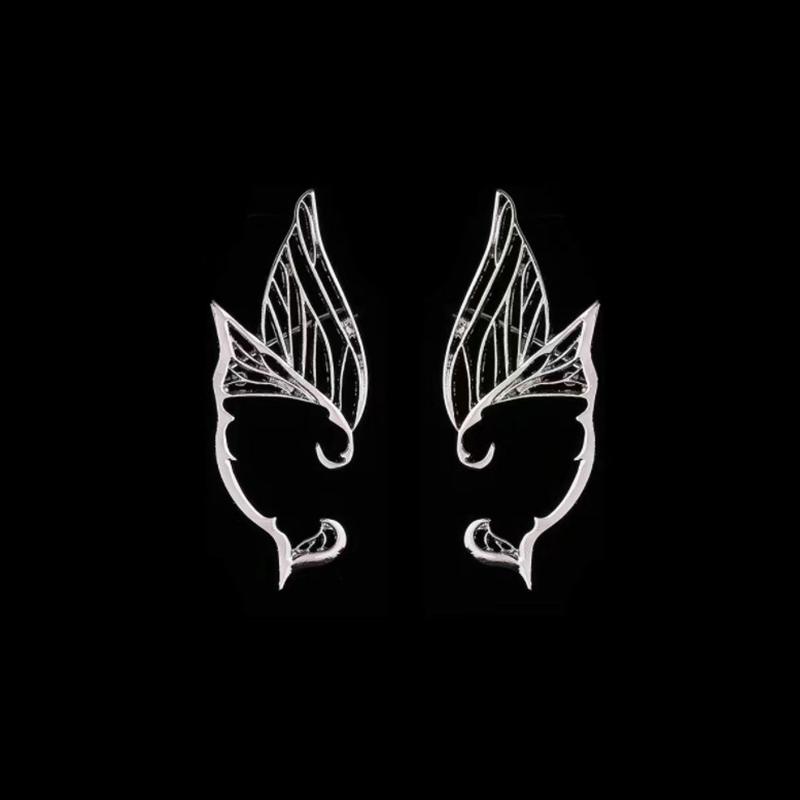 Серебряная бабочка-клипса для ушей без пирсинга для женщин и девочек, полые украшения 
Серебряная бабочка-клипса для ушей без пирсинга для женщин и девочек, полые украшения