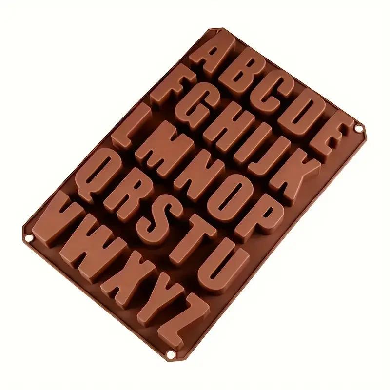 A Top Quality Silicone Alphabet Chocolate Mold, 26 Cavities Large letters Crayon Resin Molds,Soft and Easy to Release Mold
A Top Quality Silicone Alphabet Chocolate Mold, 26 Cavities Large letters Crayon Resin Molds,Soft and Easy to Release Mold