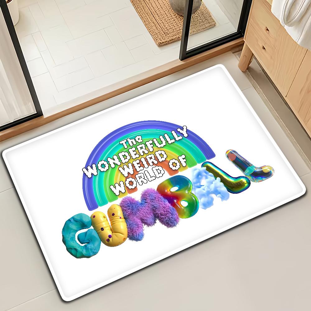 Cartoon W-World Of G-GumballS Door Mat Bath Microfiber Decorative Versatile Flannel Floor Mat Quick Dry Absorbent Non-slip Sole 40cm x 60cm
Cartoon W-World Of G-GumballS Door Mat Bath Microfiber Decorative Versatile Flannel Floor Mat Quick Dry Absorbent Non-slip Sole 40cm x 60cm