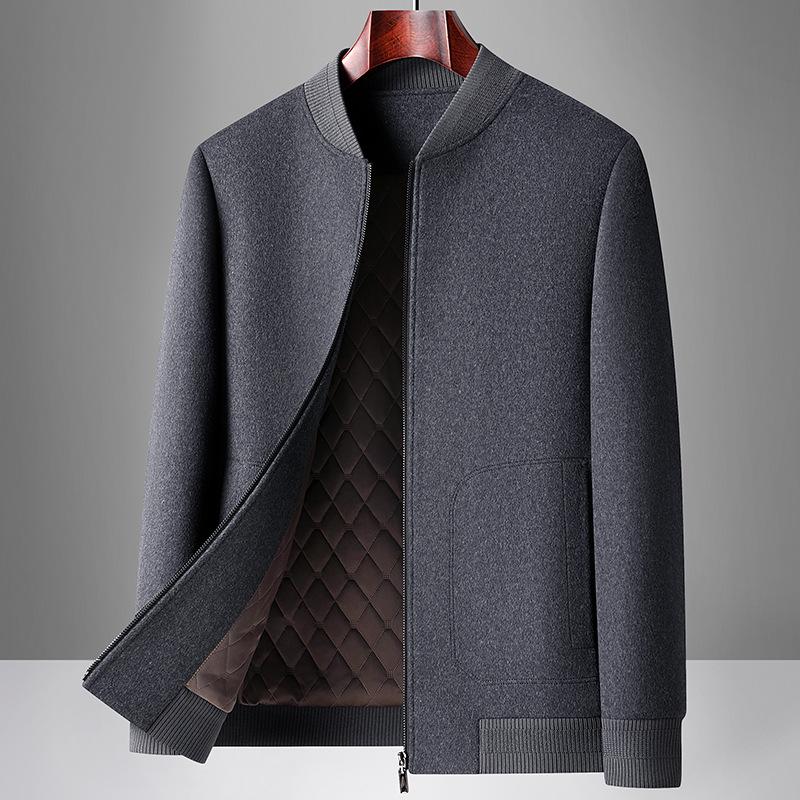 Men s Medium Thickness Wool Baseball Collar Jacket - Autumn/Winter Business Casual Warm Outerwear 4XL (recommended for 92.5-100 kg)
Men s Medium Thickness Wool Baseball Collar Jacket - Autumn/Winter Business Casual Warm Outerwear 4XL (recommended for 92.5-100 kg)