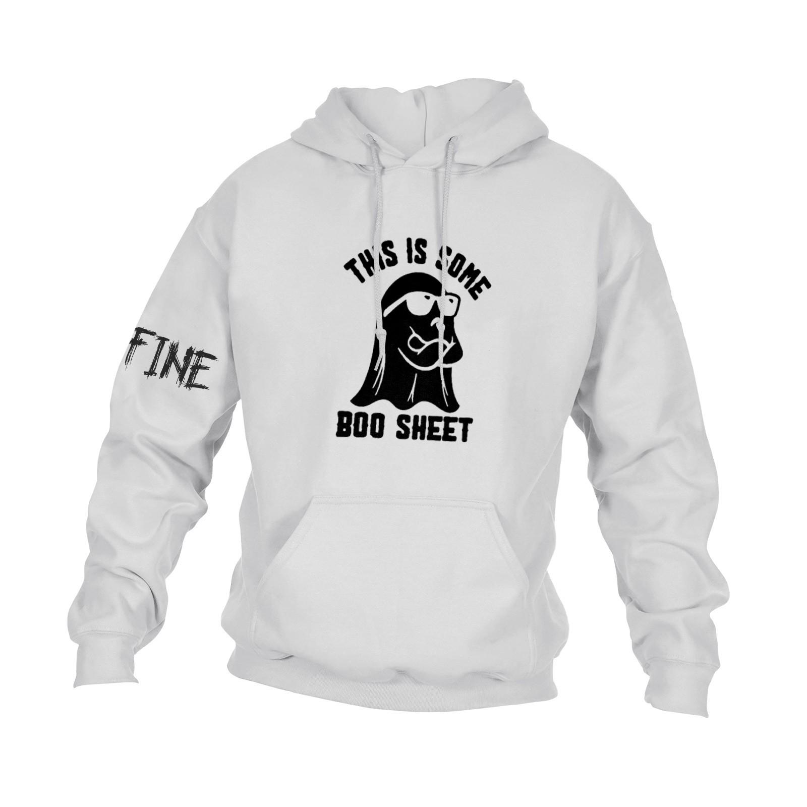 Мужская повседневная свободная толстовка с капюшоном и длинным рукавом с карманом и принтом призрака на Хэллоуин XL белый
Мужская повседневная свободная толстовка с капюшоном и длинным рукавом с карманом и принтом призрака на Хэллоуин XL белый