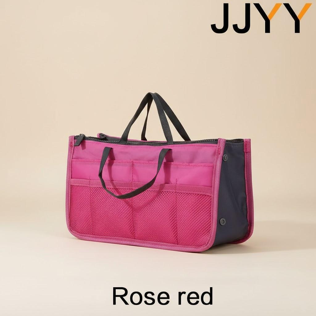 Travel Handbag Multifunctional Large Capacity Double Zipper Organizer Storage Bag for Makeup Toiletries Accessories рожевий червоний колір
Travel Handbag Multifunctional Large Capacity Double Zipper Organizer Storage Bag for Makeup Toiletries Accessories рожевий червоний колір