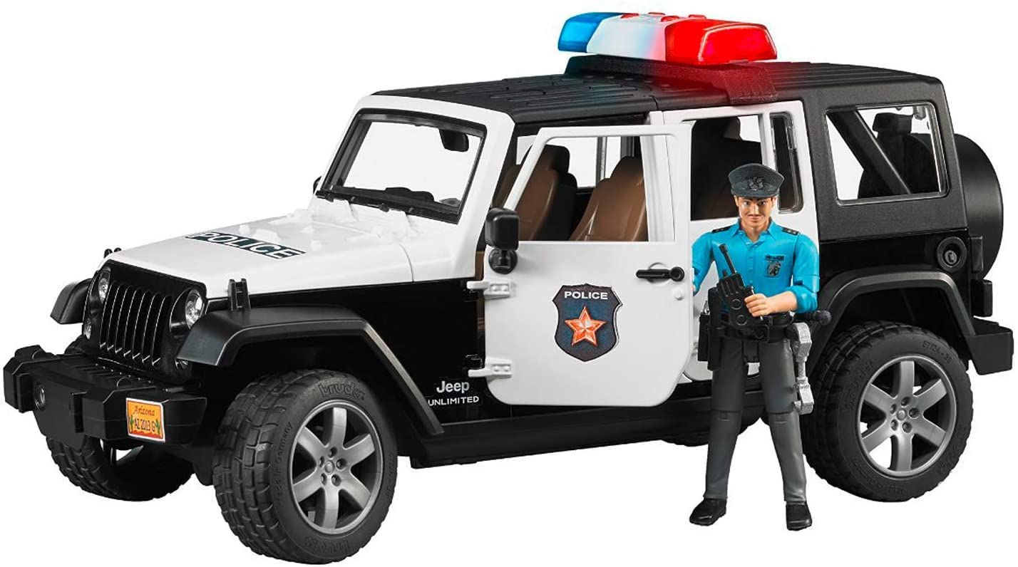 bruder Jeep police car with figure BR02526
bruder Jeep police car with figure BR02526