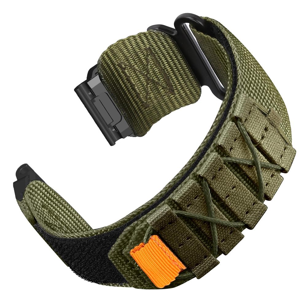 26mm Watch Band for Garmin Fenix 8 51mm/7X/6X/5X Quick Release Nylon Magic Tape Strap D
26mm Watch Band for Garmin Fenix 8 51mm/7X/6X/5X Quick Release Nylon Magic Tape Strap D