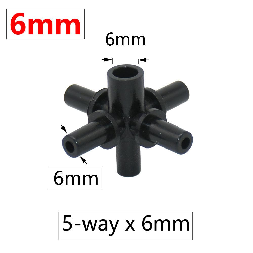 6mm 5/7-way Mist Nozzle Splitter Connector Garden Hose Water Splitter Sprinkler For Greenhouse Garden Farm Irrigation Nozzle
6mm 5/7-way Mist Nozzle Splitter Connector Garden Hose Water Splitter Sprinkler For Greenhouse Garden Farm Irrigation Nozzle