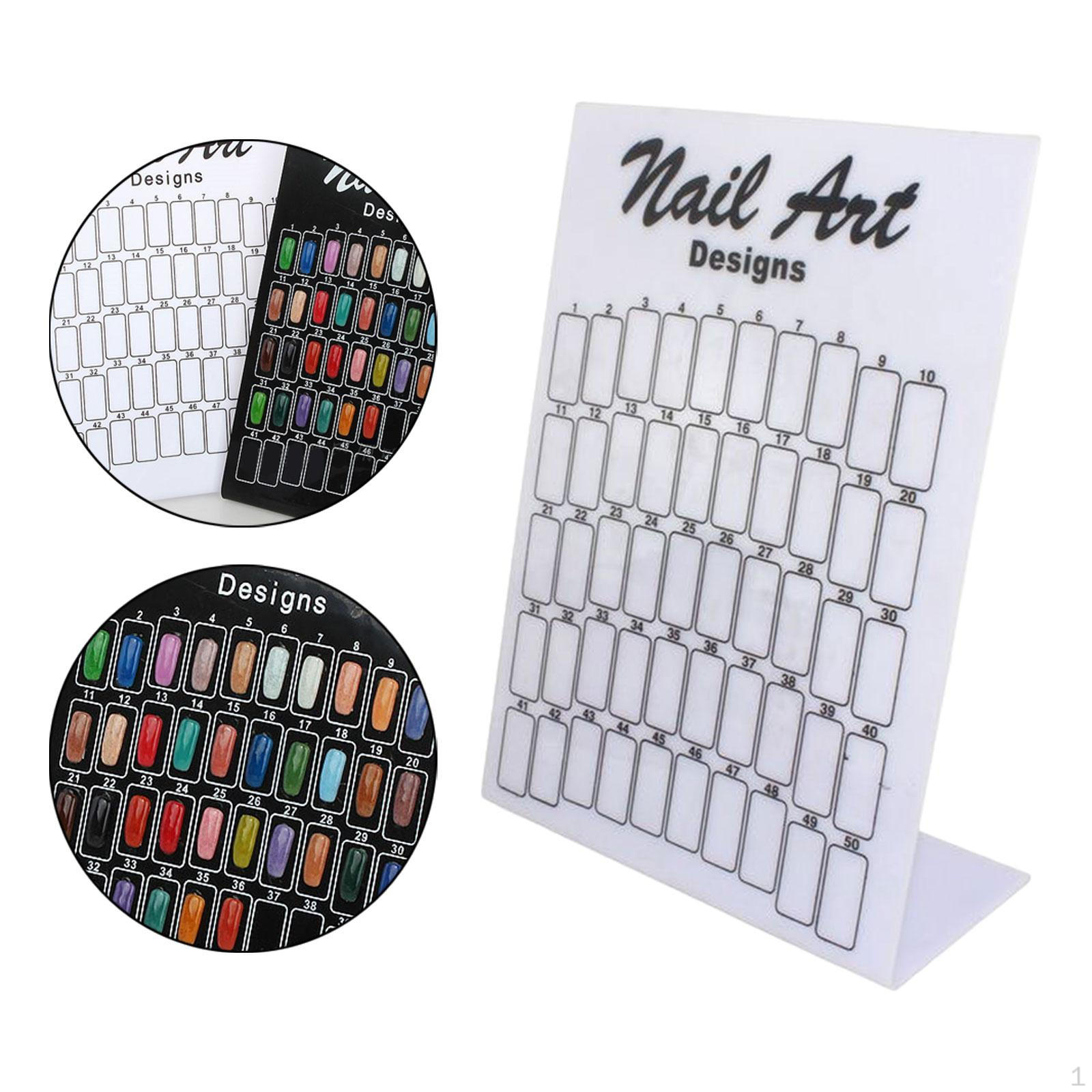 Стенд для демонстрации дизайна ногтей, профессиональный дизайн, образцы ногтей белый
Стенд для демонстрации дизайна ногтей, профессиональный дизайн, образцы ногтей белый