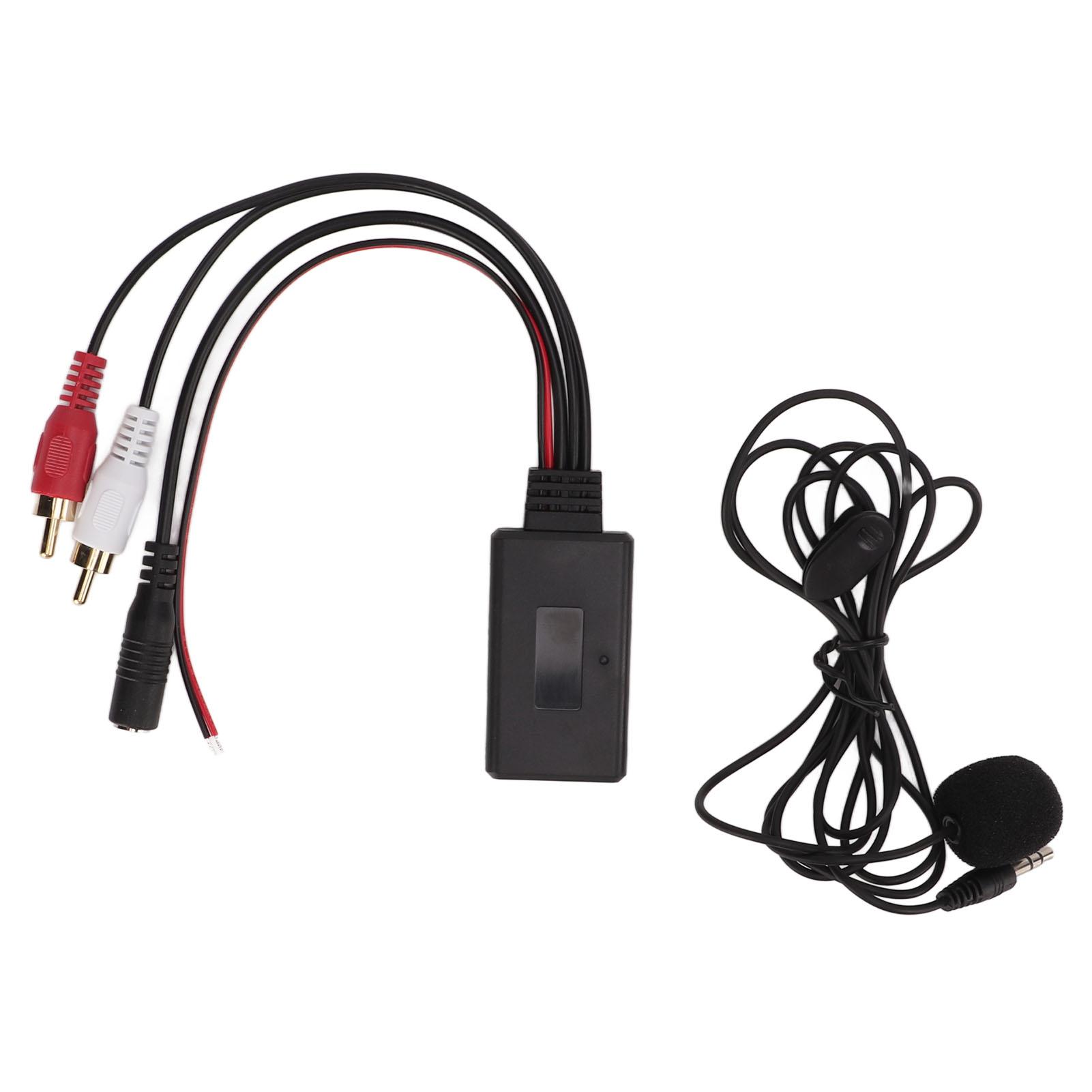 Автомобильный беспроводной модуль Bluetooth 5.0, кабель 1,5 м, микрофон громкой связи для аудиопорта 2RCA Clarion
Автомобильный беспроводной модуль Bluetooth 5.0, кабель 1,5 м, микрофон громкой связи для аудиопорта 2RCA Clarion