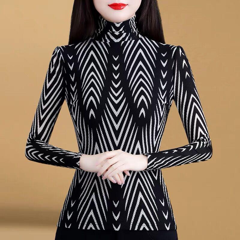 Houndstooth Long Sleeve Women s Top - Autumn/Winter Fashion Base Layer 2X Large
Houndstooth Long Sleeve Women s Top - Autumn/Winter Fashion Base Layer 2X Large