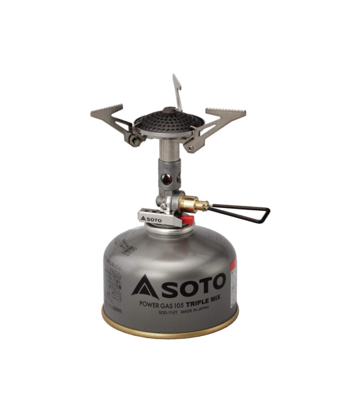 SOTO Micro Regulator Stove, Made in Japan, Single Burner, SOD-300S
SOTO Micro Regulator Stove, Made in Japan, Single Burner, SOD-300S