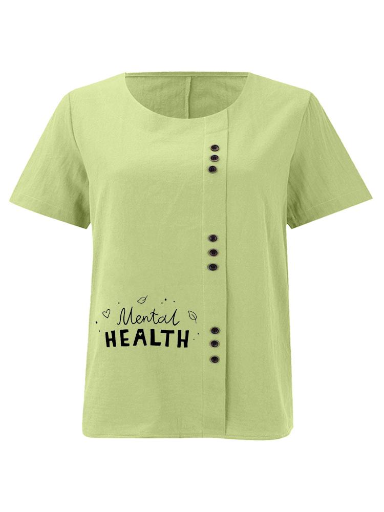 Women s Fashion Black Letters Print Round Neck Short Sleeve T-shirt Summer Casual Cotton Linen Graphic Shirt Leisure Loose Blouse Tops 5XL зелений
Women s Fashion Black Letters Print Round Neck Short Sleeve T-shirt Summer Casual Cotton Linen Graphic Shirt Leisure Loose Blouse Tops 5XL зелений
