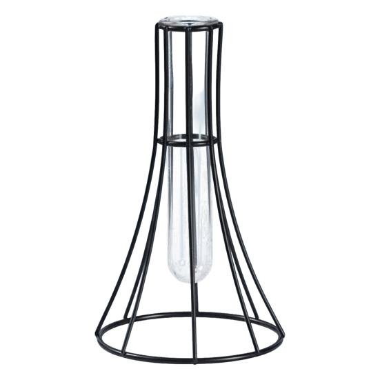 Decorative Glass Vase with Metal Wire Stand Clear Test Tube Vase with Iron Art Frame for Hydroponic Plant Modern C чёрный
Decorative Glass Vase with Metal Wire Stand Clear Test Tube Vase with Iron Art Frame for Hydroponic Plant Modern C чёрный