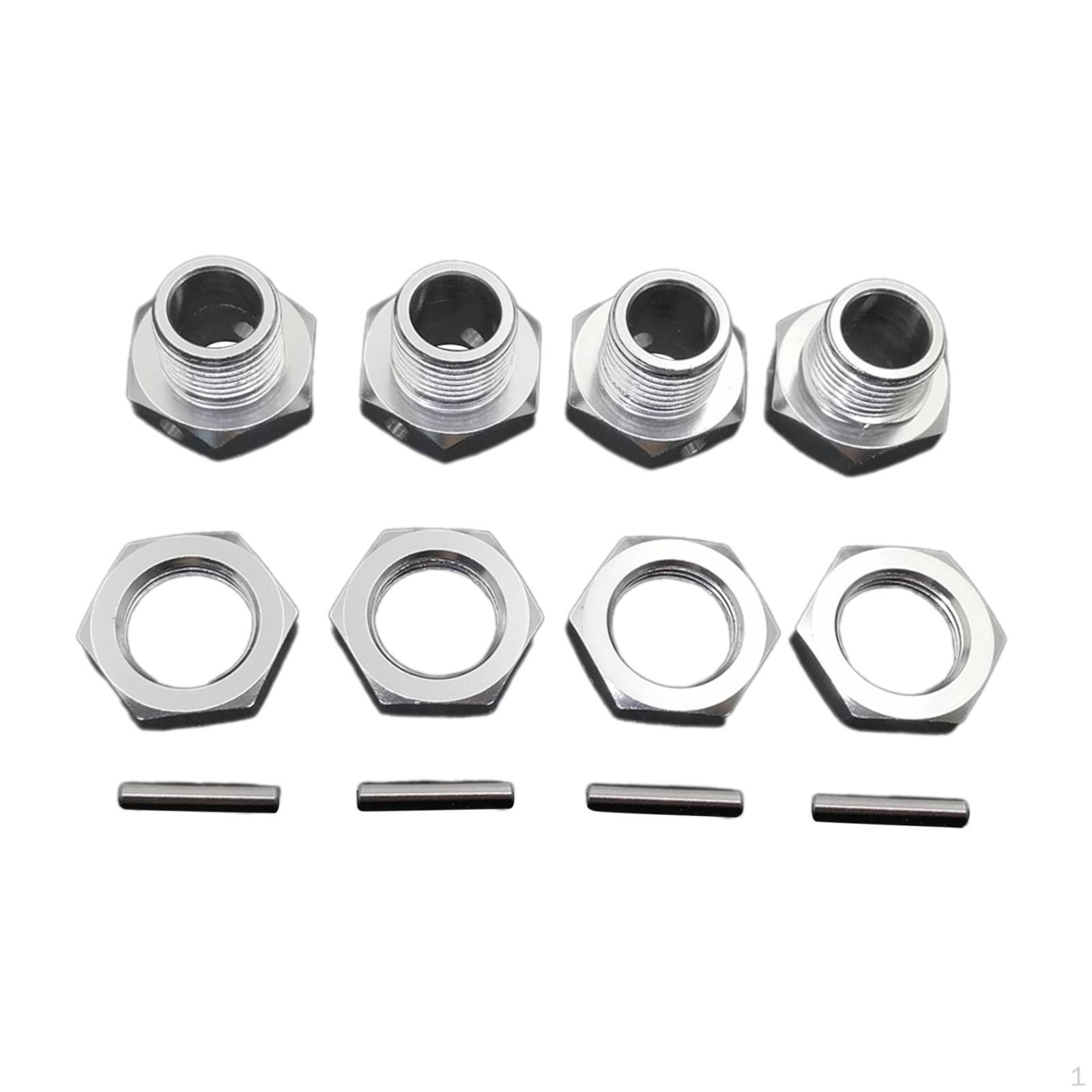 4 Pieces RC Car Hex Wheel Hubs 1:8 Accessory Aluminum Alloy Spare Parts Replacement DIY M17 Black
4 Pieces RC Car Hex Wheel Hubs 1:8 Accessory Aluminum Alloy Spare Parts Replacement DIY M17 Black