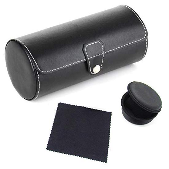 Iriwa Watch Storage Case, Cylindrical PU Leather Watch Case for 3 Watches, Carrying Case for 1 Watch Included, Cloth Included, Watch Collection Case,
Iriwa Watch Storage Case, Cylindrical PU Leather Watch Case for 3 Watches, Carrying Case for 1 Watch Included, Cloth Included, Watch Collection Case,