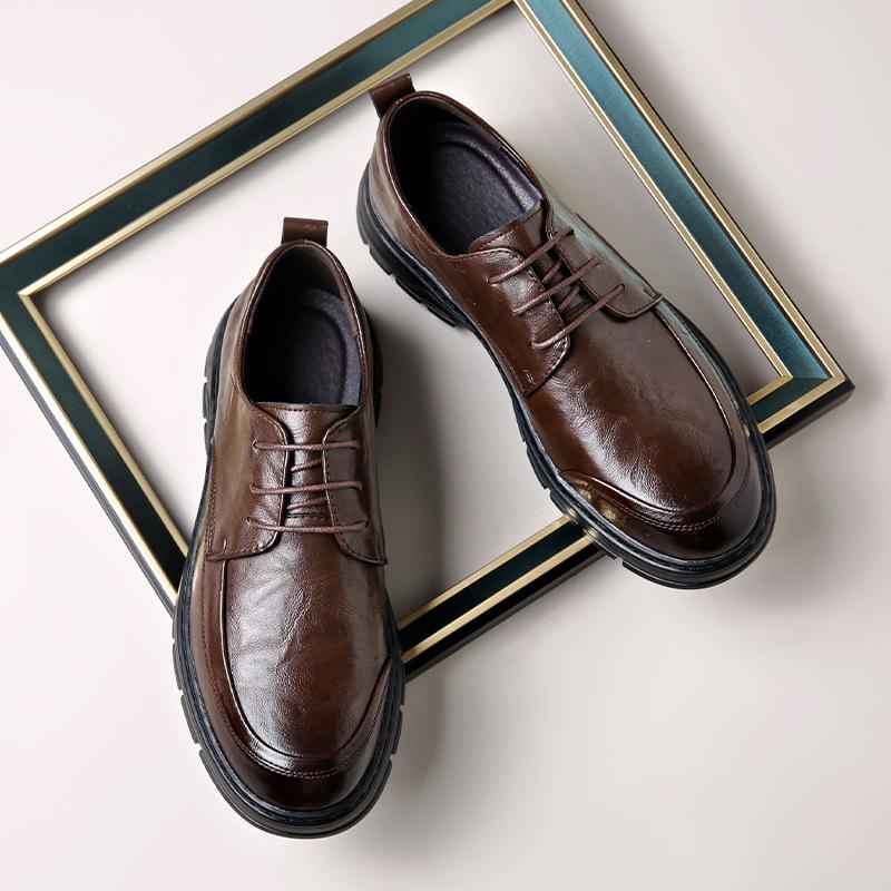 Lace-up leather shoes men s spring and autumn British style casual breathable men s suit wedding shoes 2025 38
Lace-up leather shoes men s spring and autumn British style casual breathable men s suit wedding shoes 2025 38