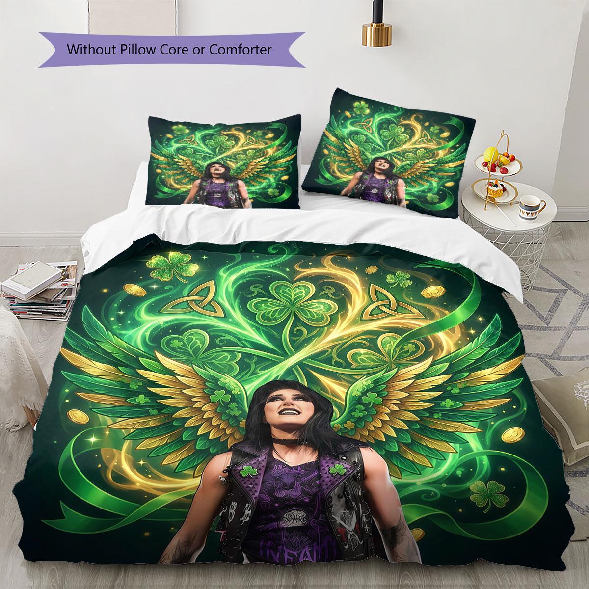 RheaRipley Pattern Bedding Quilt Set Quilt Cover Pillowcase Home Decoration Birthday Gift (1 * duvet cover + 2 * pillowcase, without core) 135x200cm
RheaRipley Pattern Bedding Quilt Set Quilt Cover Pillowcase Home Decoration Birthday Gift (1 * duvet cover + 2 * pillowcase, without core) 135x200cm