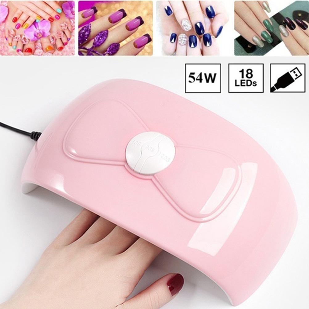54W 18 LED Smart Infrared Sensor UV Sunlight Nail Dryer Lamp Gel Polish Curing Timing Manicure розовый
54W 18 LED Smart Infrared Sensor UV Sunlight Nail Dryer Lamp Gel Polish Curing Timing Manicure розовый