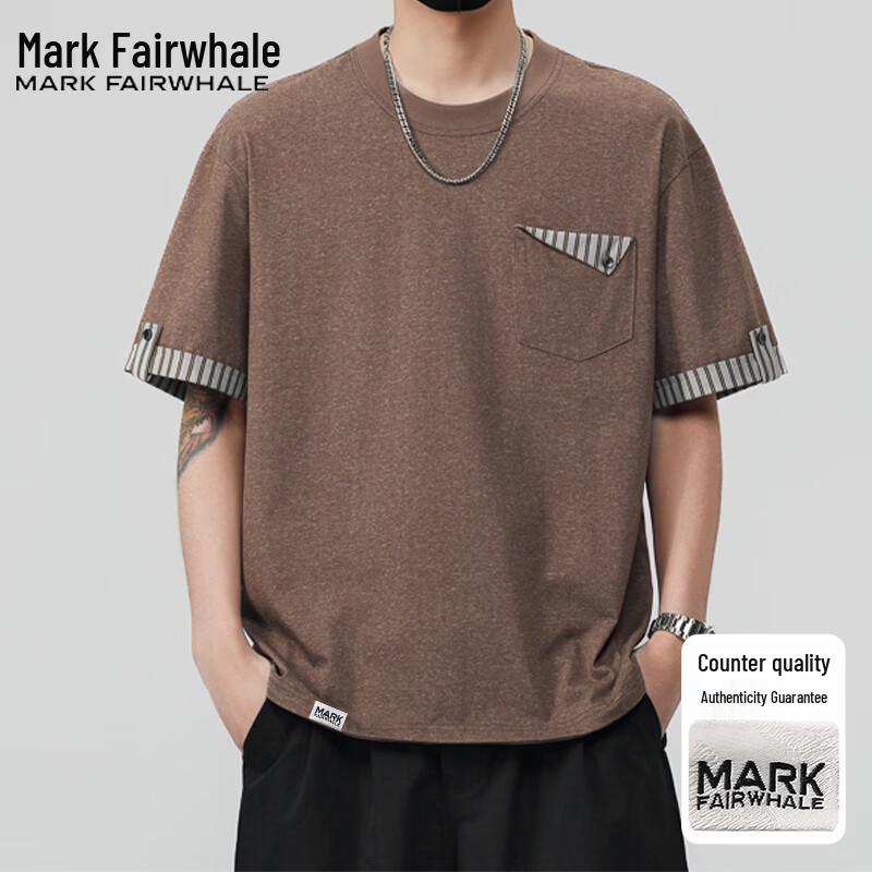 Mark Fairwhale Men s Loose Fit Round Neck Short Sleeve T-Shirt L
Mark Fairwhale Men s Loose Fit Round Neck Short Sleeve T-Shirt L