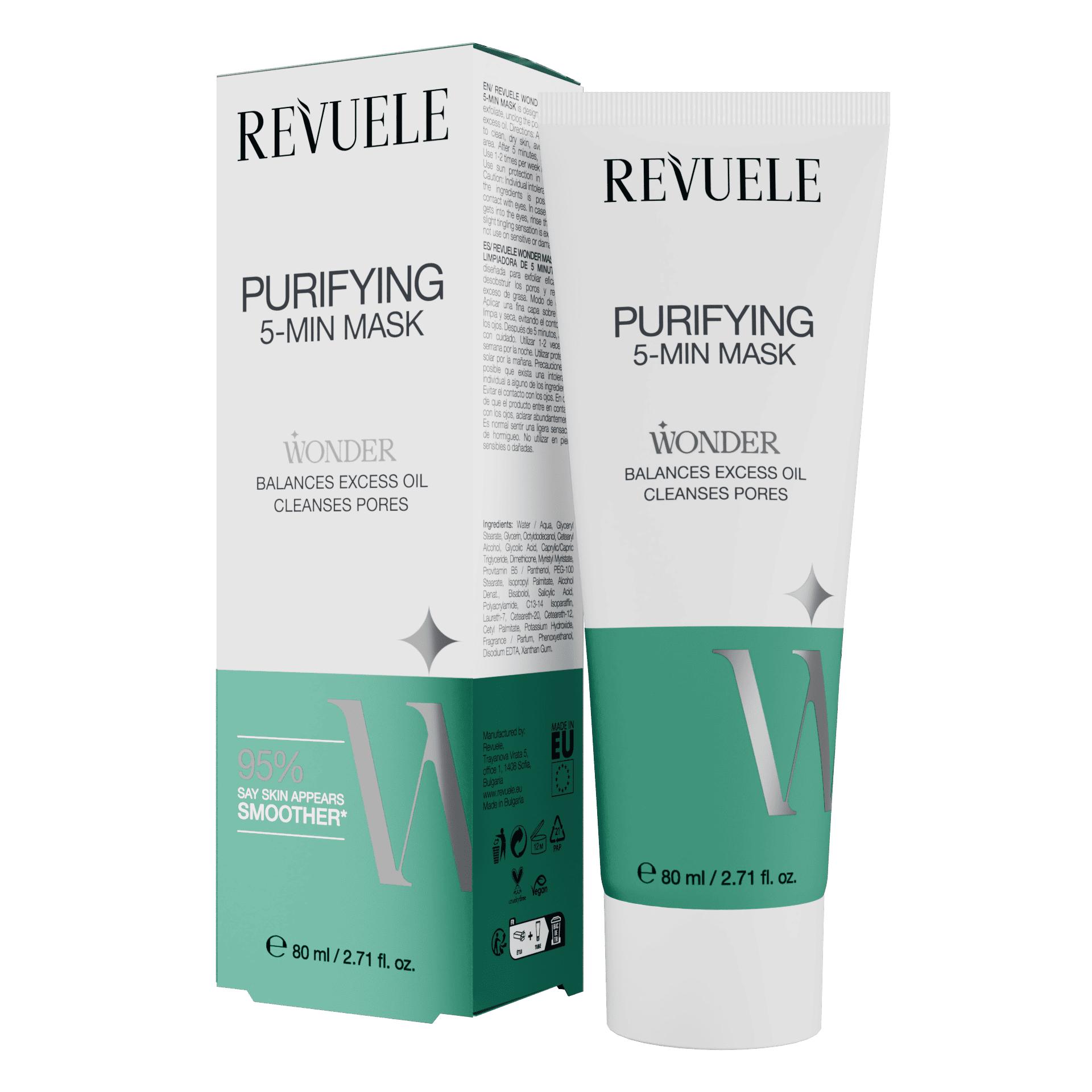 Маска для лица Очищающая Wonder Revuele 80 мл
Маска для лица Очищающая Wonder Revuele 80 мл