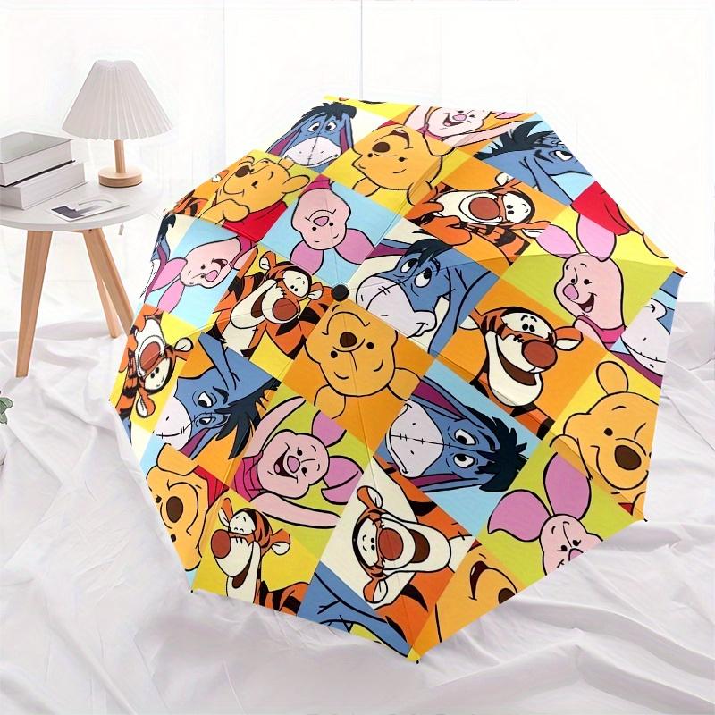 Disney Winnie-the-Pooh,Tigger,Piglet Manual Opening and Closing Umbrella, 8-Rib Reinforced Folding Design, Lightweight
Disney Winnie-the-Pooh,Tigger,Piglet Manual Opening and Closing Umbrella, 8-Rib Reinforced Folding Design, Lightweight
