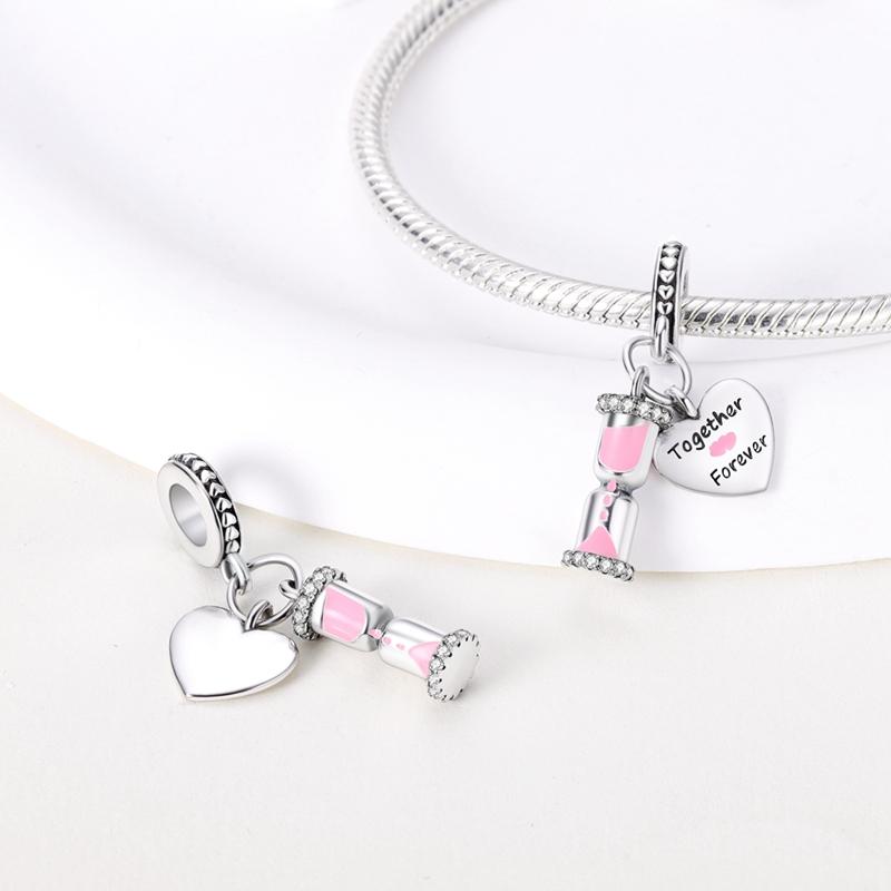 Charm Bead Charms Plata Hourglass With Heartshaped Pendants Compatible With Authentic Bracelets Charm Bead Charms Ideal For Women Jewellery Do It You
Charm Bead Charms Plata Hourglass With Heartshaped Pendants Compatible With Authentic Bracelets Charm Bead Charms Ideal For Women Jewellery Do It You