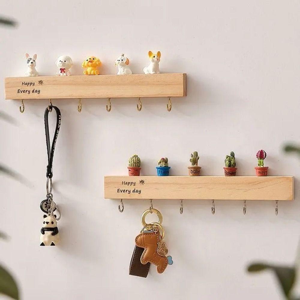 Wall-mounted Key Storage Rack Household Wall Hanging Rack Entry Wall Key Hook For Storing Keys gold hooks-plant
Wall-mounted Key Storage Rack Household Wall Hanging Rack Entry Wall Key Hook For Storing Keys gold hooks-plant