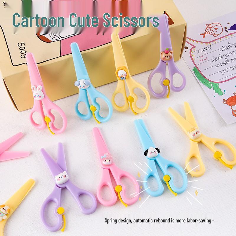 Child-Safe Cartoon Scissors: Multi-Functional Kids Art Craft Cutter
Child-Safe Cartoon Scissors: Multi-Functional Kids Art Craft Cutter