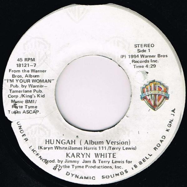 7inch Record KARYN WHITE Hungah Album Version Ritual Of 181217 WARNER BROS. 1994 Jamaica SoulFunk Used
7inch Record KARYN WHITE Hungah Album Version Ritual Of 181217 WARNER BROS. 1994 Jamaica SoulFunk Used