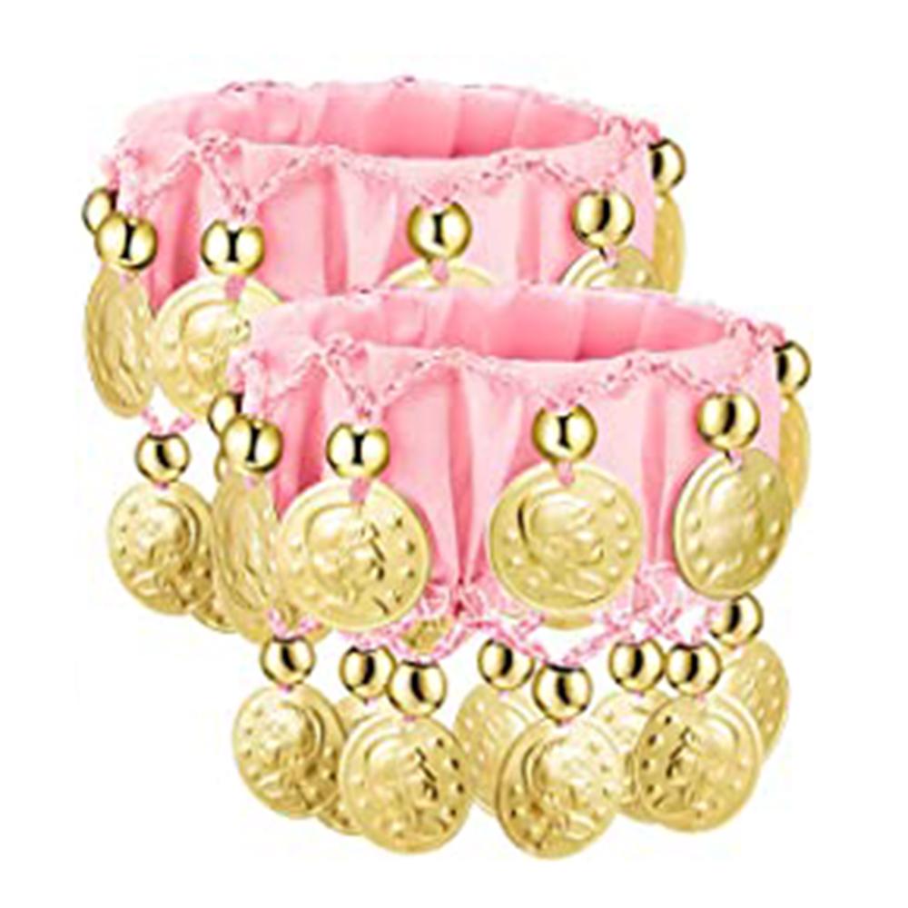 1 Pair Gold Coin Bracelets Belly Chiffon Costume Accessory Ankle Cuffs Belly Wrist Strap for Gold Coin Bracelets розовый
1 Pair Gold Coin Bracelets Belly Chiffon Costume Accessory Ankle Cuffs Belly Wrist Strap for Gold Coin Bracelets розовый