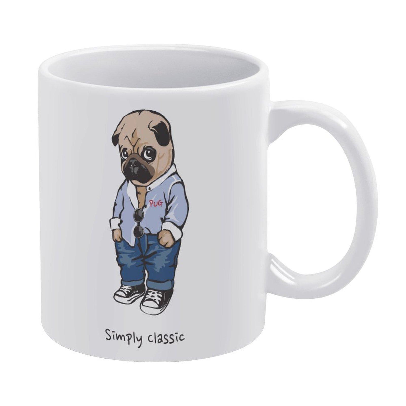 1Pack 11oz White Ceramic Mug Double-Sided Printed Decoration Durable Coffee Cup For Home Office Practical Gift білий
1Pack 11oz White Ceramic Mug Double-Sided Printed Decoration Durable Coffee Cup For Home Office Practical Gift білий