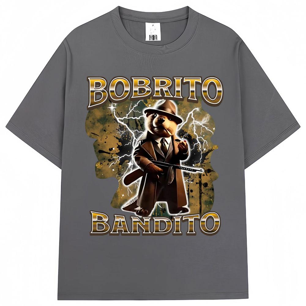 Bobrito Bandito Funny Meme Graphic T Shirt Unisex Fashion Italian Brainrot Vintage TShirts Oversized Cotton Tshirt Streetwear 4XL
Bobrito Bandito Funny Meme Graphic T Shirt Unisex Fashion Italian Brainrot Vintage TShirts Oversized Cotton Tshirt Streetwear 4XL