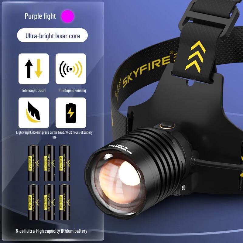 Tianhuo SF-TD-1002-Z Black UV Induction Headlamp
Tianhuo SF-TD-1002-Z Black UV Induction Headlamp