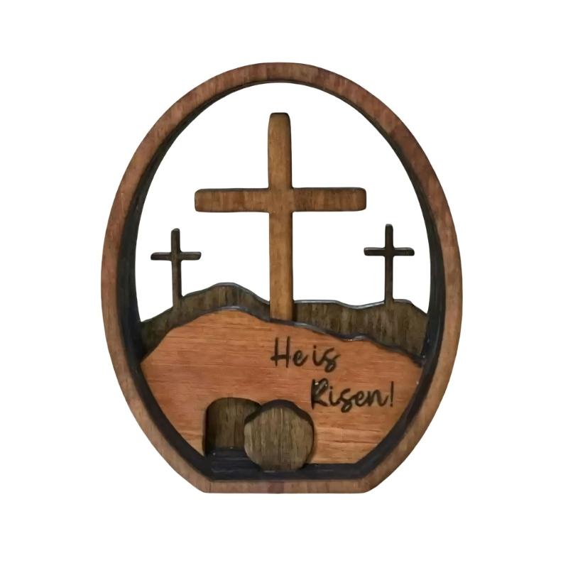 Easters Decoration Resurrection Scene Tiered Tray Decors Religious Home Decors Crosses Empty Tomb Table Centerpieces 1
Easters Decoration Resurrection Scene Tiered Tray Decors Religious Home Decors Crosses Empty Tomb Table Centerpieces 1