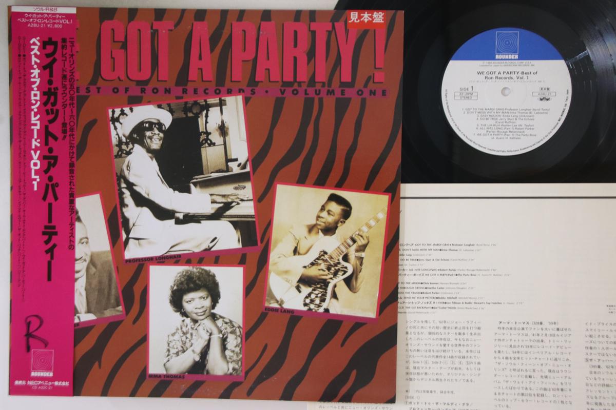 LP Record VARIOUS - We Got A Party! Best Of Ron Records A28U21PROMO ROUNDER Japan Obi Soul/Funk Used
LP Record VARIOUS - We Got A Party! Best Of Ron Records A28U21PROMO ROUNDER Japan Obi Soul/Funk Used