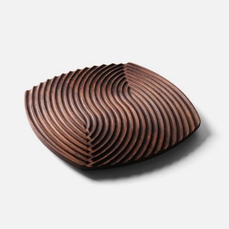 ZISIZ Black Walnut Water Ripple Serving Tray & Cutting Board
ZISIZ Black Walnut Water Ripple Serving Tray & Cutting Board