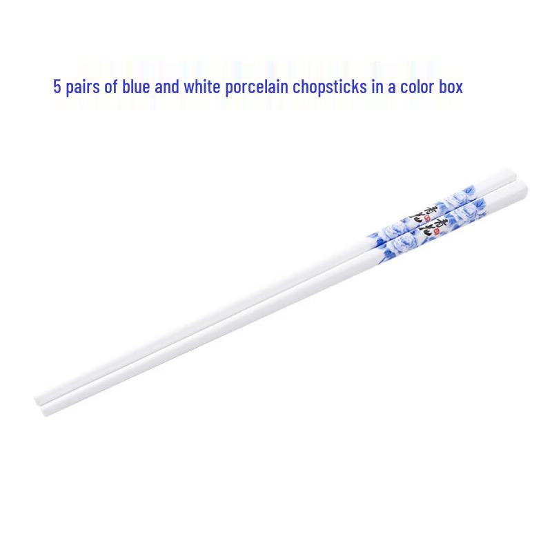 Blue and White Porcelain Ceramic Chopsticks
Blue and White Porcelain Ceramic Chopsticks