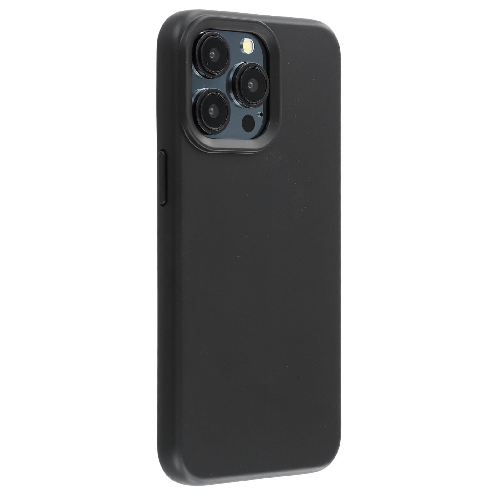 For iPhone 15 Pro Case 2.0mm Thick Solid Color Soft TPU Phone Back Cover Large Lens Cutout Black
For iPhone 15 Pro Case 2.0mm Thick Solid Color Soft TPU Phone Back Cover Large Lens Cutout Black