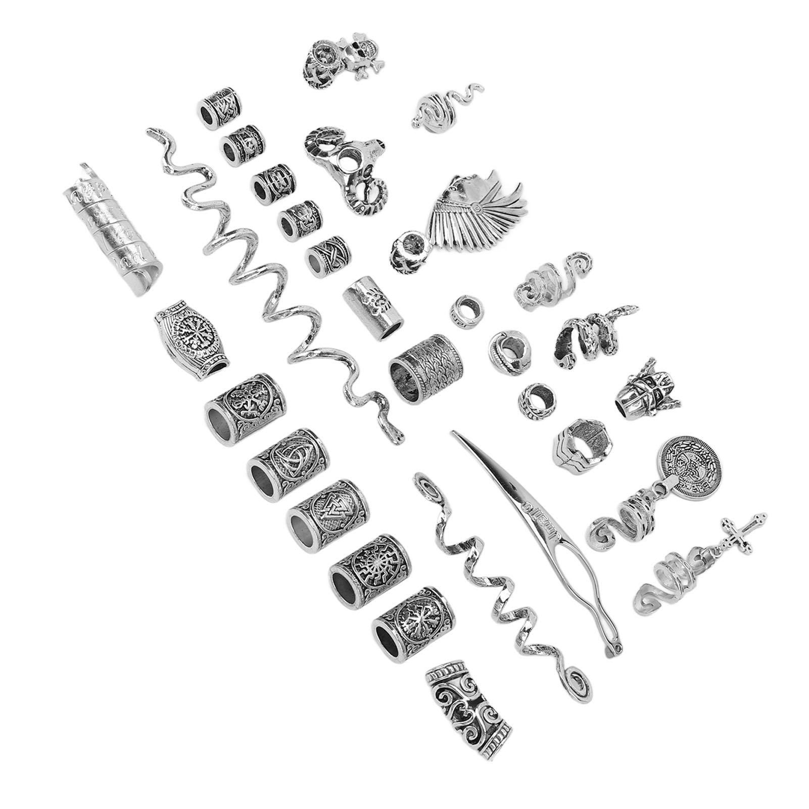 Dreadlocks Beads Alloy Exquisite Hair Tube Beads Hair Coils Set with Dreadlock Interlocking Tool
Dreadlocks Beads Alloy Exquisite Hair Tube Beads Hair Coils Set with Dreadlock Interlocking Tool