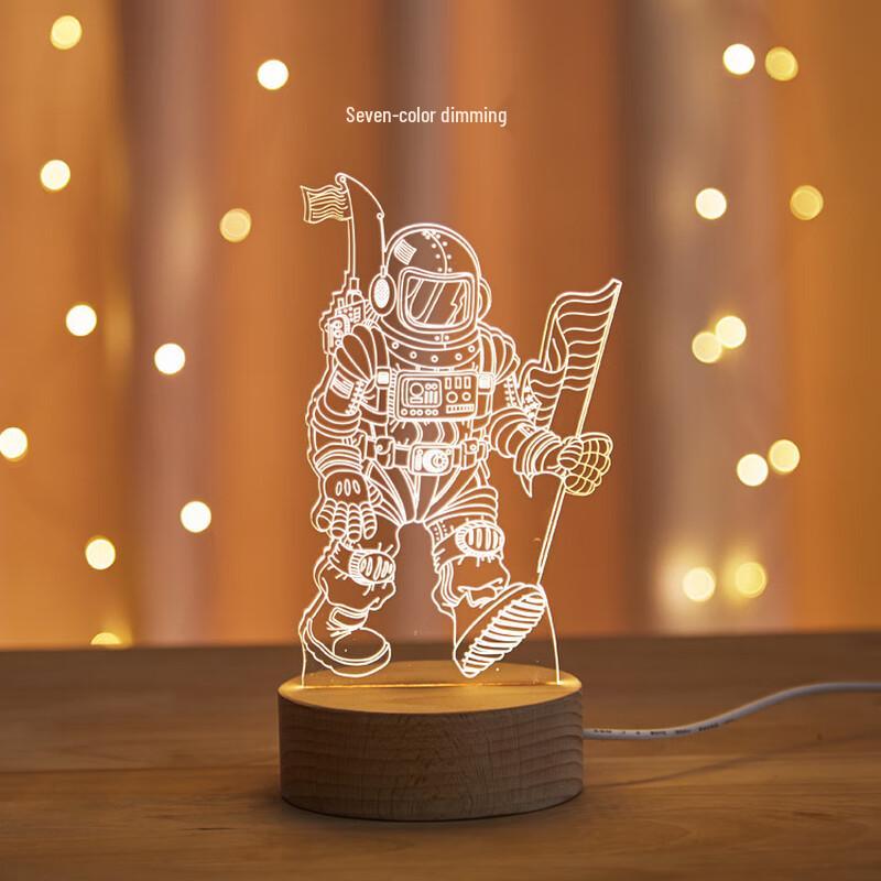 Miling Astronaut 3D RGB Night Light
Miling Astronaut 3D RGB Night Light