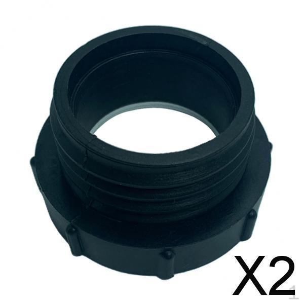 2x 1000 Tank Adapter Garden Hose Connector 62mm Thread Fitting
2x 1000 Tank Adapter Garden Hose Connector 62mm Thread Fitting
