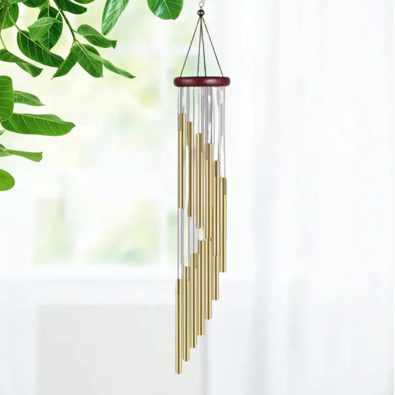 12-трубчатая вращающаяся музыка ветра из цельного дерева и алюминия Total length 65cm diameter 8.5cm
12-трубчатая вращающаяся музыка ветра из цельного дерева и алюминия Total length 65cm diameter 8.5cm