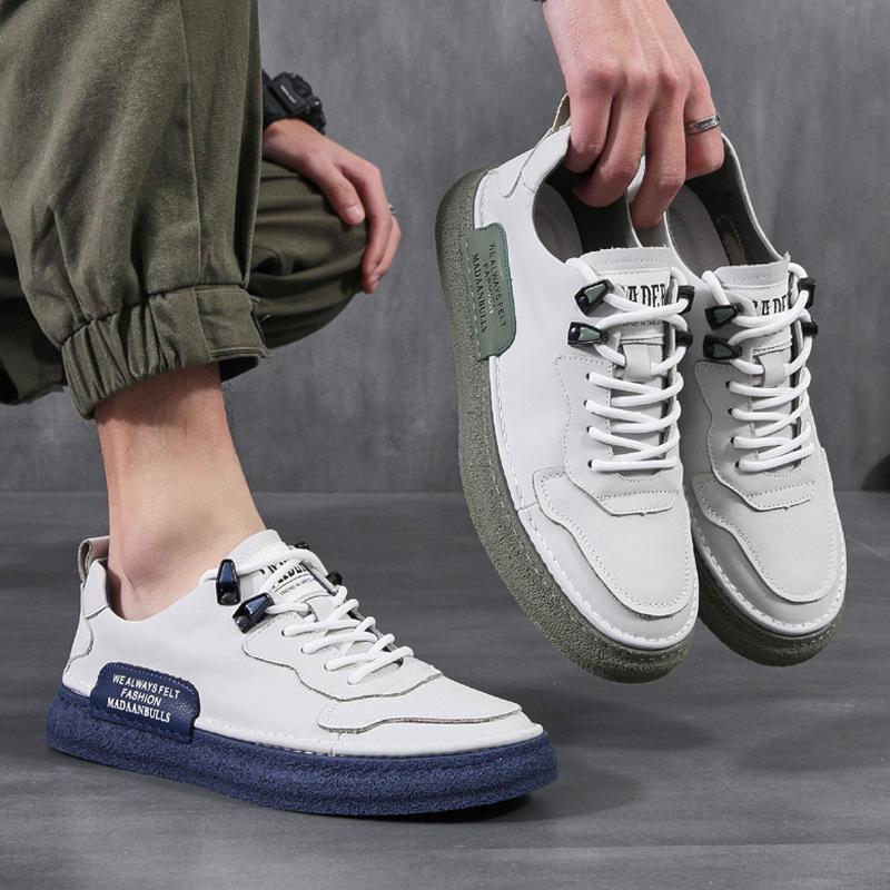 Мужская кожаная обувь Повседневная обувь Универсальные мужские модные кроссовки
Мужская кожаная обувь Повседневная обувь Универсальные мужские модные кроссовки