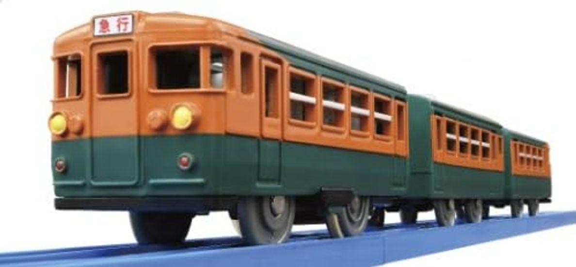 Экспресс-поезд Takara Tomy Plarail 165 серии Shonan color limited Plarail Expo (выпуск события)
Экспресс-поезд Takara Tomy Plarail 165 серии Shonan color limited Plarail Expo (выпуск события)