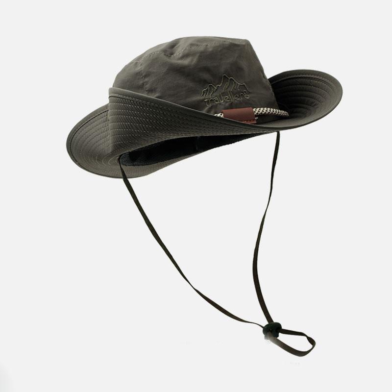 Summer Outdoor Camping Quick-dry Mountain Hat Unisex Japanese Drawstring Fishing Sun Protection Cowboy Hat
Summer Outdoor Camping Quick-dry Mountain Hat Unisex Japanese Drawstring Fishing Sun Protection Cowboy Hat
