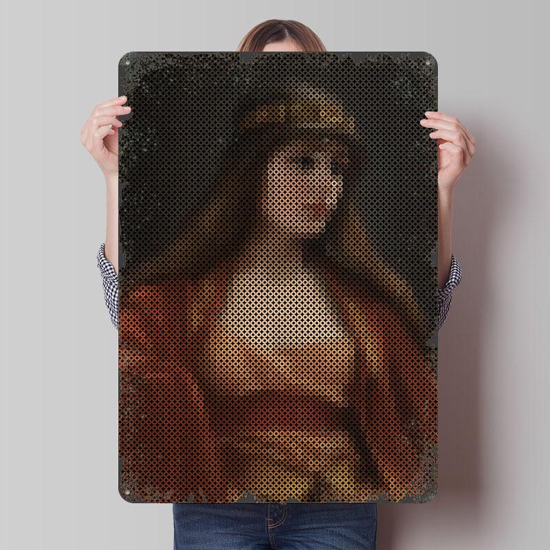 Bedouin Girl By Luis Ricardo Falero Tinplate Poster Customized Wall Art Vintage Retro Metal Signs for Living Room Decoration 7.9x11.8In(20x30cm)
Bedouin Girl By Luis Ricardo Falero Tinplate Poster Customized Wall Art Vintage Retro Metal Signs for Living Room Decoration 7.9x11.8In(20x30cm)