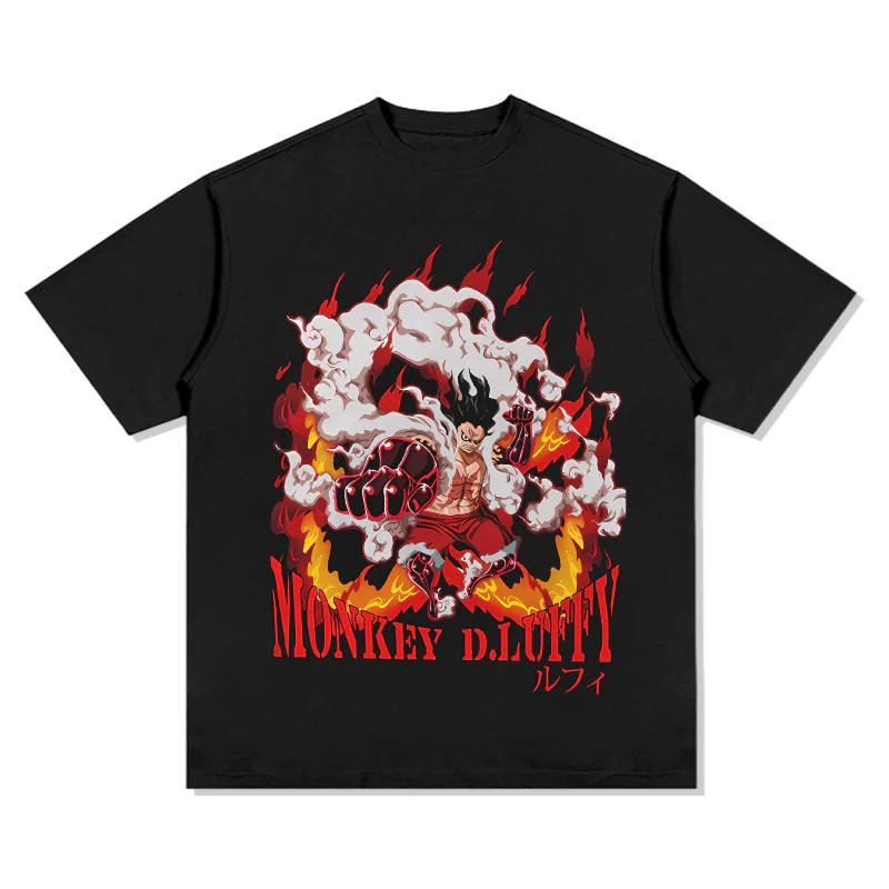 One Piece Monkey D Luffy Gear 4 TShirt Men Women Harajuku Cotton Fashion Streetwear Loose Short Sleeve Crew Neck Graphic Tee S
One Piece Monkey D Luffy Gear 4 TShirt Men Women Harajuku Cotton Fashion Streetwear Loose Short Sleeve Crew Neck Graphic Tee S