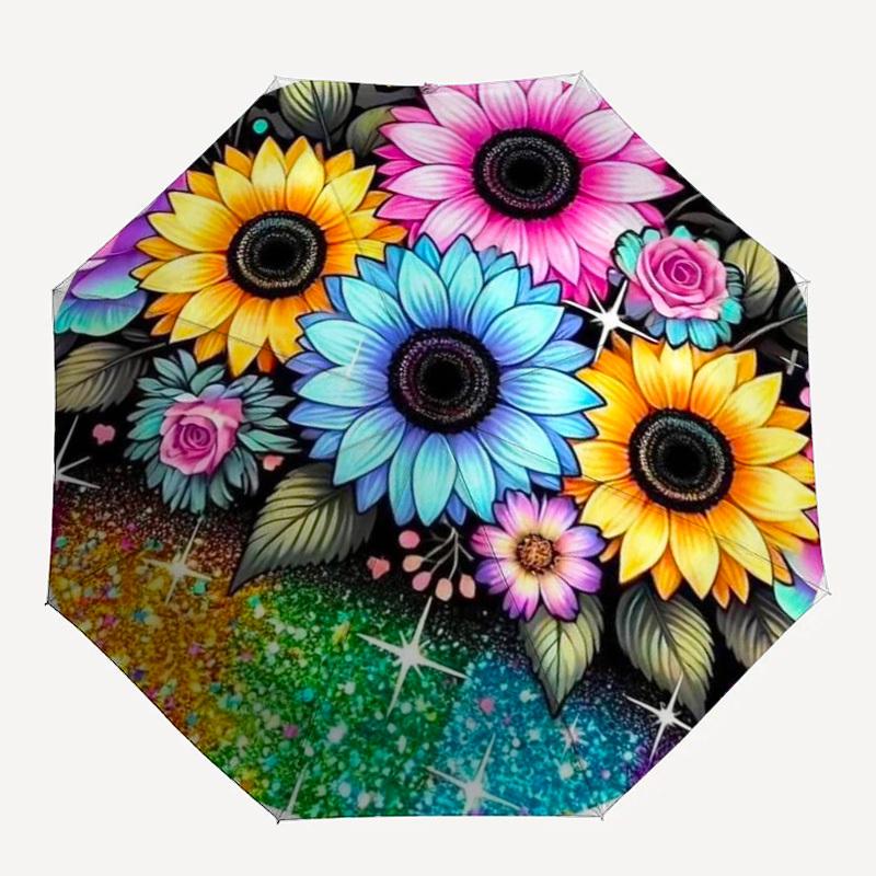 1pc Flower Art, Colorful Illustration, Floral Design Umbrella with Plastic Handle,Compact & Stylish,Suitable for All Seasons YS331015
1pc Flower Art, Colorful Illustration, Floral Design Umbrella with Plastic Handle,Compact & Stylish,Suitable for All Seasons YS331015