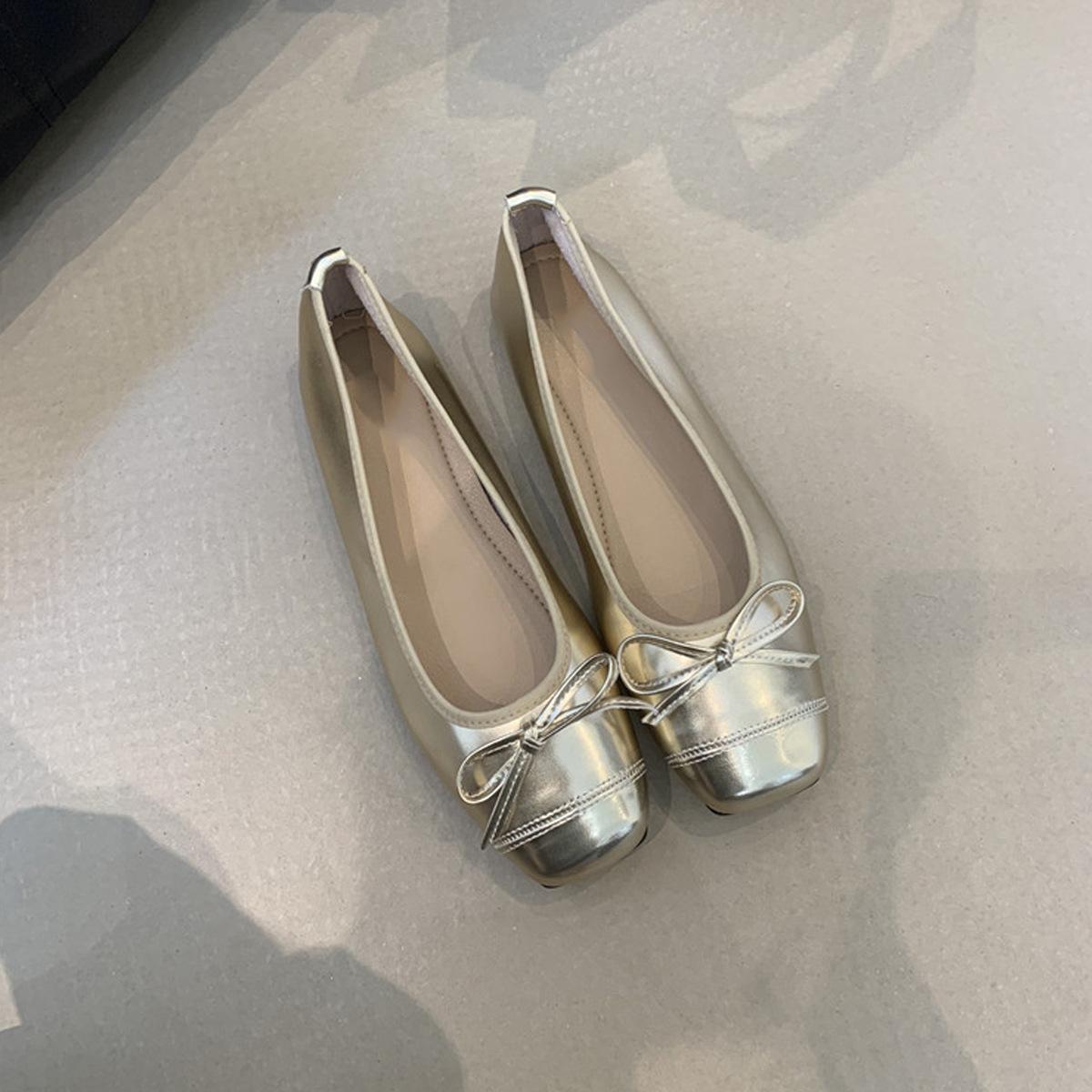 Fashion 2025 New Fashion Pointed Shoes Women s Summer Soft Sole Women s Shoes Shallow Mouth Scoop Shoes Flats Heels Solid Leather Flats 40 золотой
Fashion 2025 New Fashion Pointed Shoes Women s Summer Soft Sole Women s Shoes Shallow Mouth Scoop Shoes Flats Heels Solid Leather Flats 40 золотой