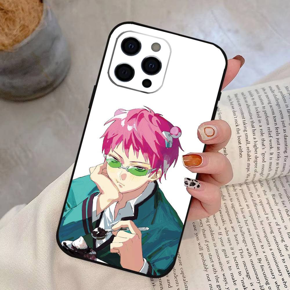 Kusuo Saiki Phone Case For iPhone 17,16,15,14,13,12,11 Plus,Pro Max,XS,Soft Silicone Black Cover iPhone12
Kusuo Saiki Phone Case For iPhone 17,16,15,14,13,12,11 Plus,Pro Max,XS,Soft Silicone Black Cover iPhone12